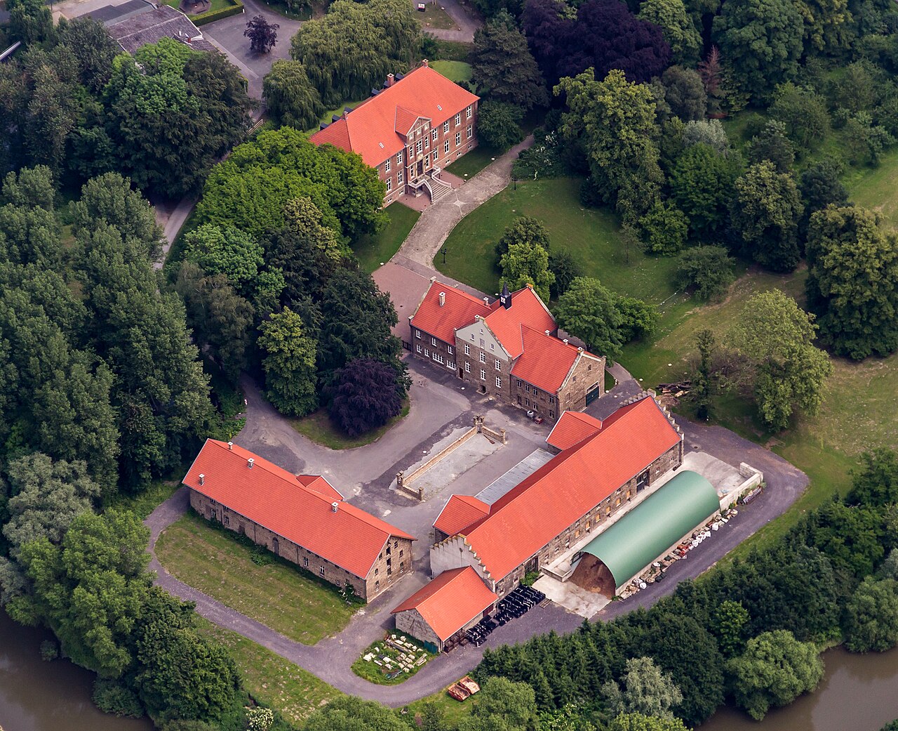 Uentrop Manor, Hamm , North Rhine-Westphalia , Germany