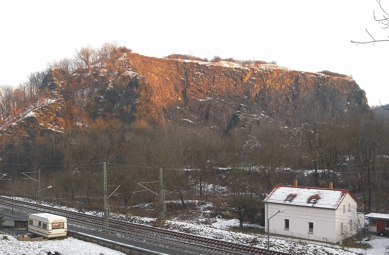 die Heidenschanze im Plauenschen Grund, Dresden (Sachsen, Deutschland)