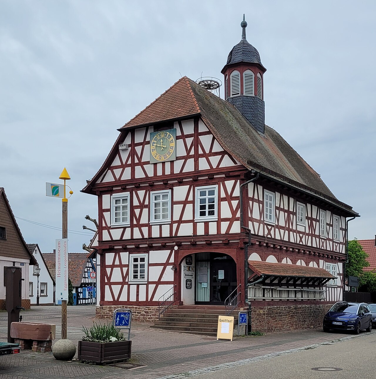 Heimatmuseum Eggenstein-Leopoldshafen, Blick von Osten