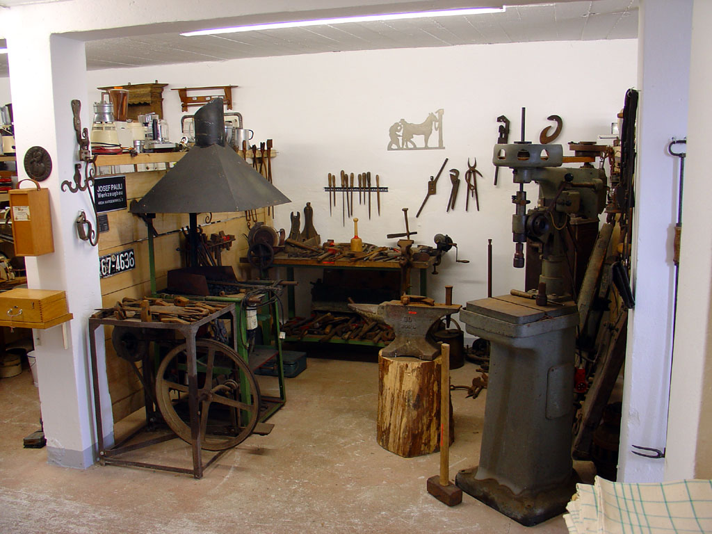 Schmiede im Heimatmuseum Marienfeld
