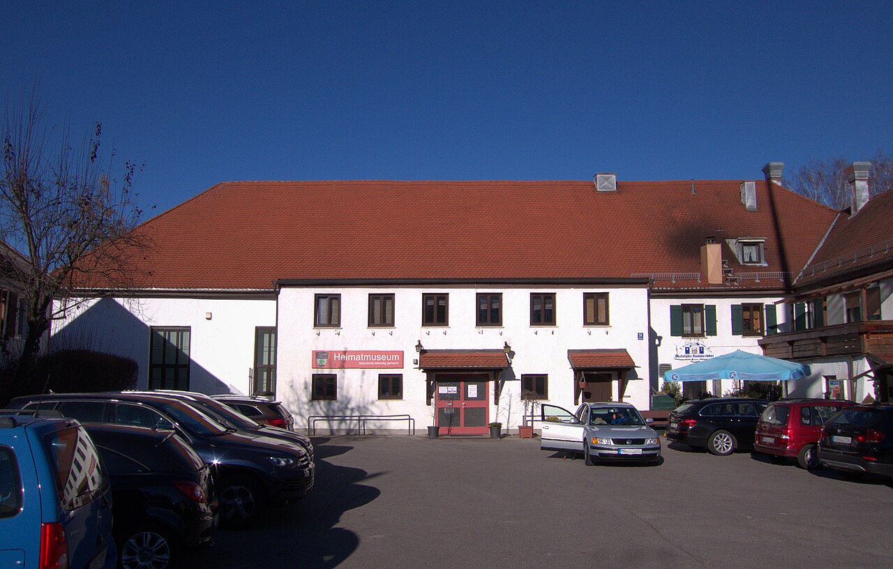 Außenansicht des Heimatmuseum von Unterhaching