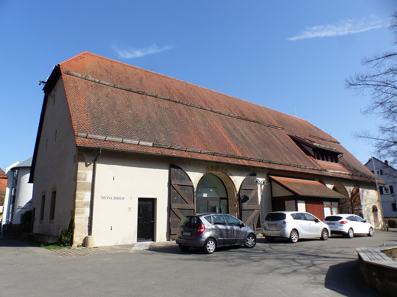 Ehemalige Zehntscheuer, Mönchhof 7, Stadtteil: Plieningen, Stadtbezirk: Plieningen, Stadt: Stuttgart, Land: Deutschland