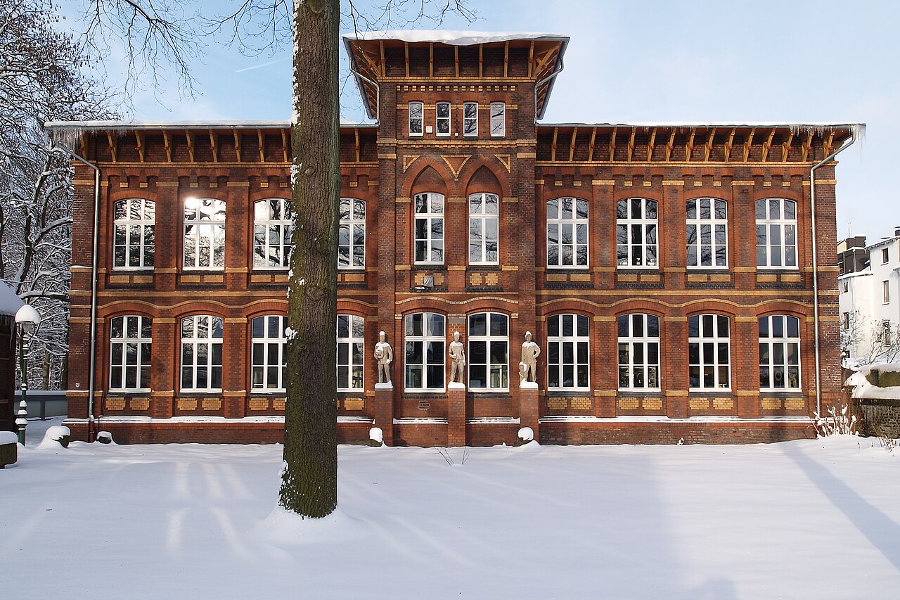 Emschertalmuseum Herne, Gebäude des Heimatmuseums im Stadtteil Unser Fritz, Ansicht von Süden