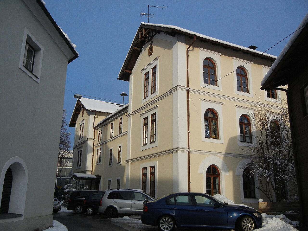 The music school of Wörgl (cultural heritage monument), Tyrol (Austria)