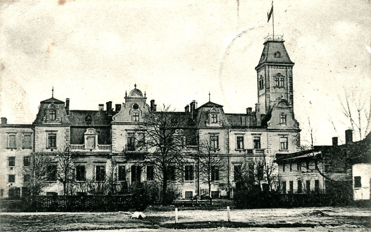 Castle Wulkow in Wulkow near Booßen, today borough of Lebus, Germany
