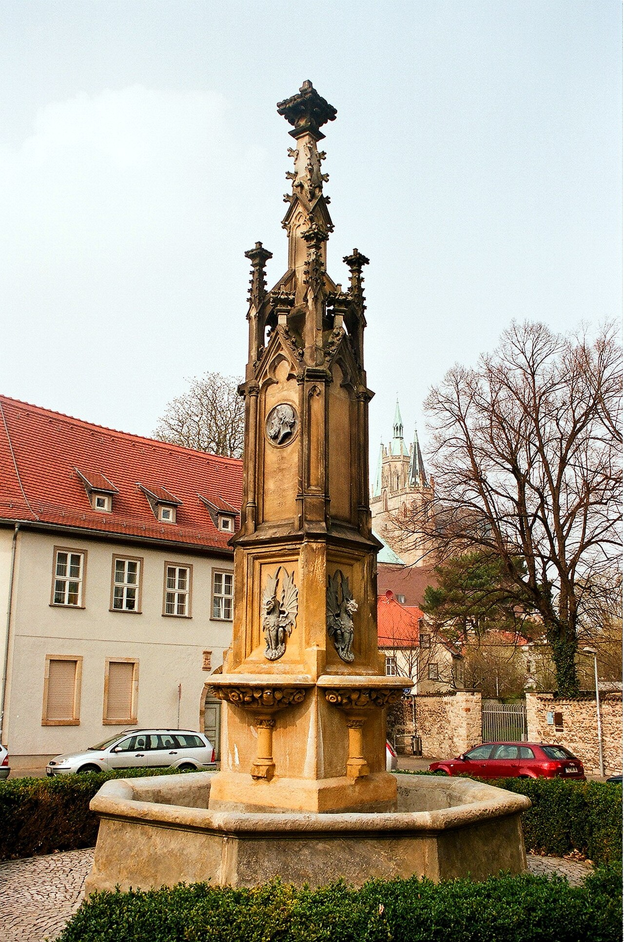 Erfurt, the Herrmann Monument