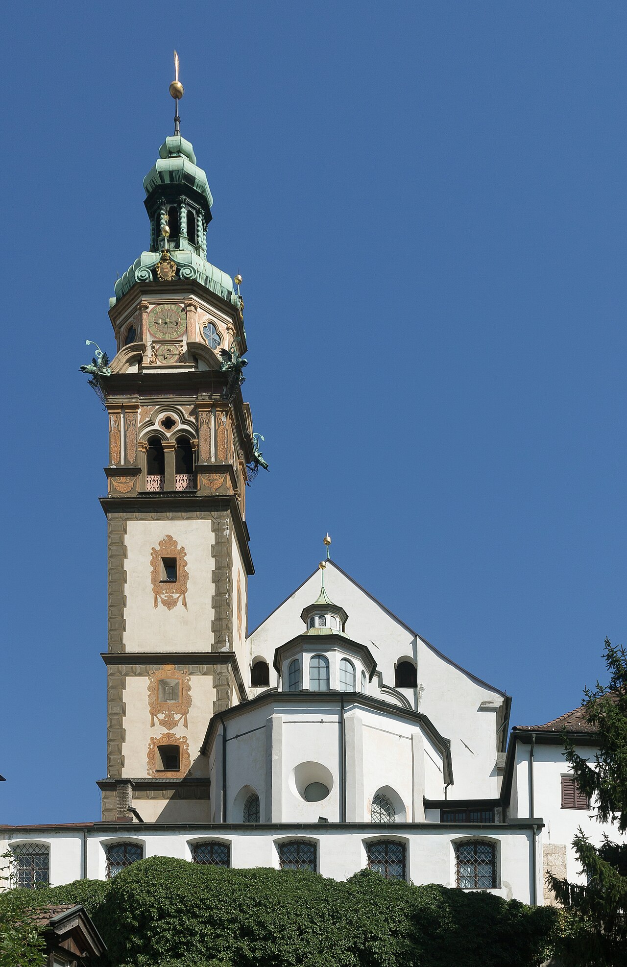 Hall in Tirol, basilica: Herz Jesu Basilika