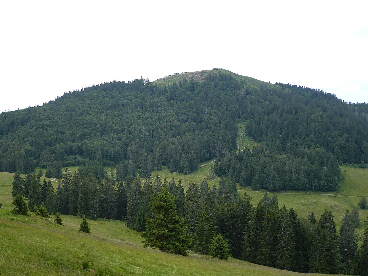 Blick von der Krunkelbachhütte zum Herzogenhorn