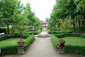 Ein Hesperidengarten, Blick von Norden