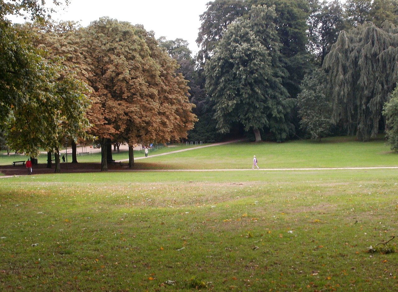 Parklandschaft Hessepark in Hamburg-Blankenese