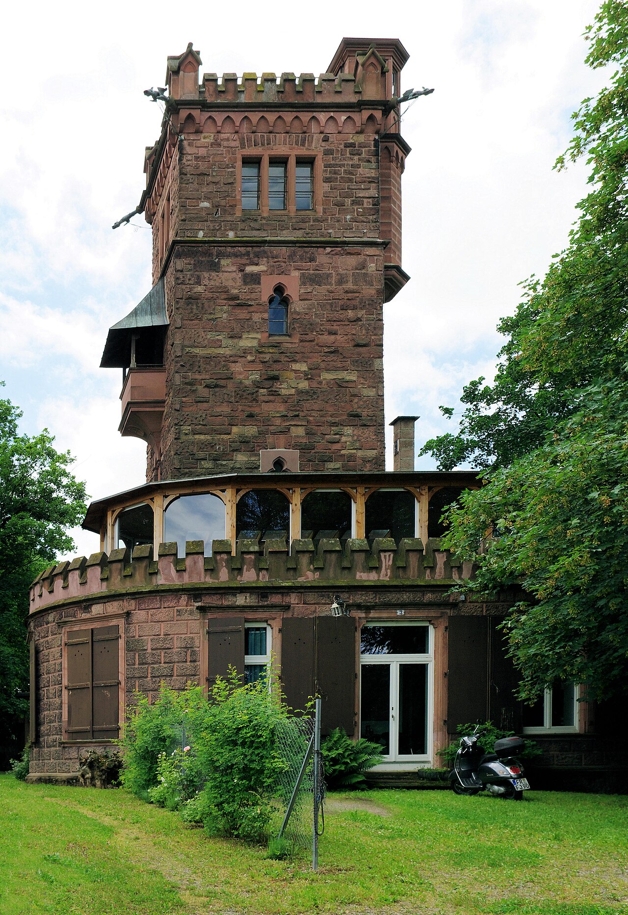Aussichtsturm auf dem Lorettoberg zu Ehren Hilda von Nassau