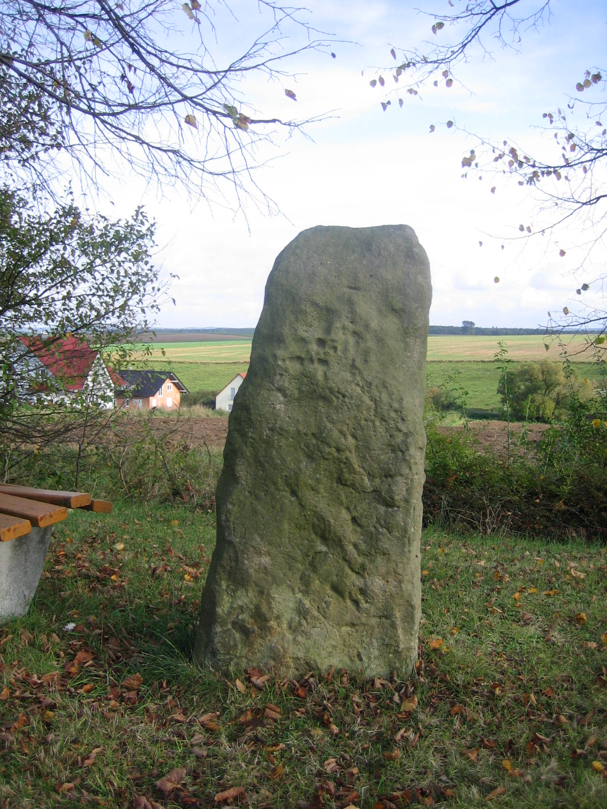 Menhir von Werkel, Kulturdenkmal bei Fritzlar