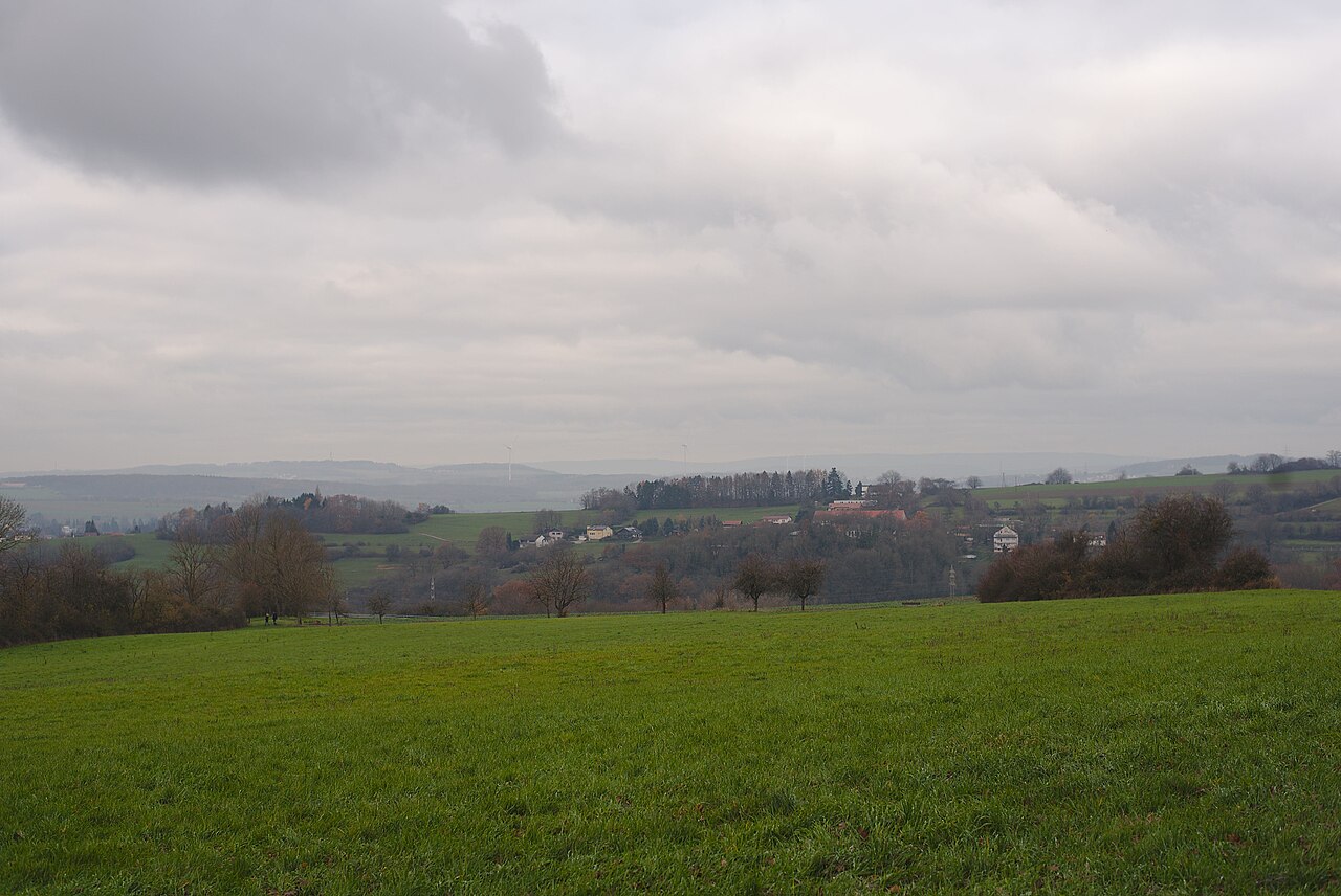 Der Hilschbachblick am Frohn-Wald-Weg