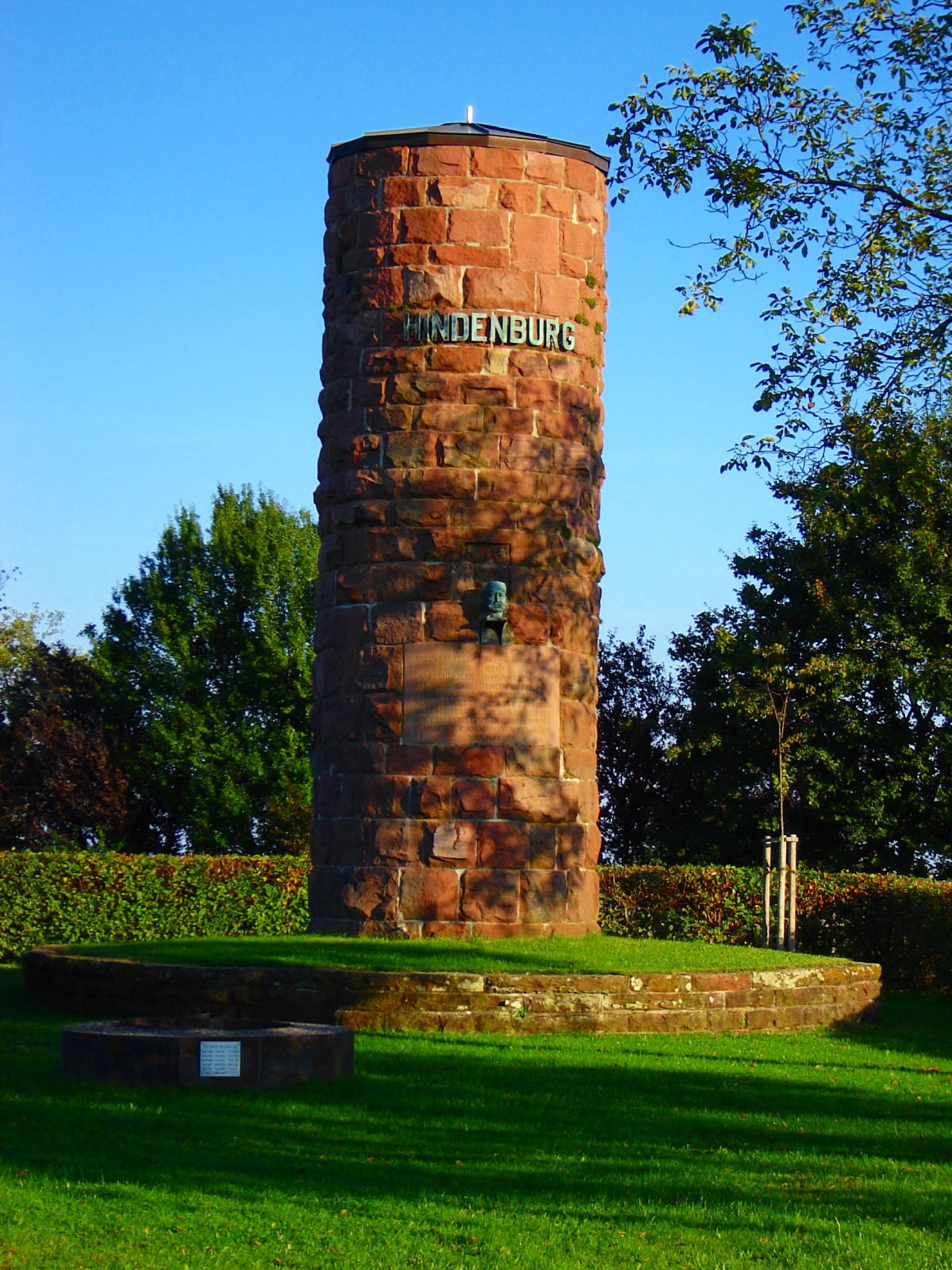 Paul von Hindenburg monument in Struempfelbrunn (Germany)