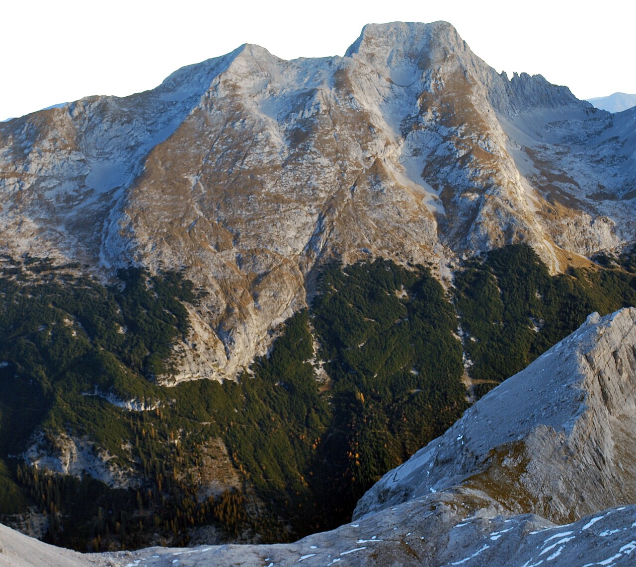 Vogelkarspitze, Schlichtenkarspitze from S (Gr