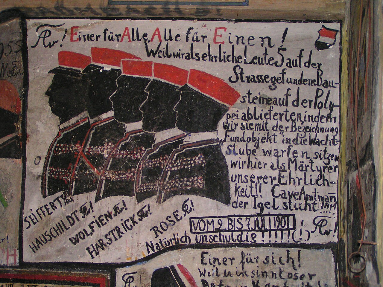 Foto von Historischer Studentenkarzer