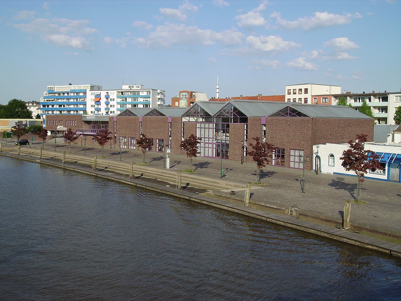 View of the Historical Museum of Bremerhaven