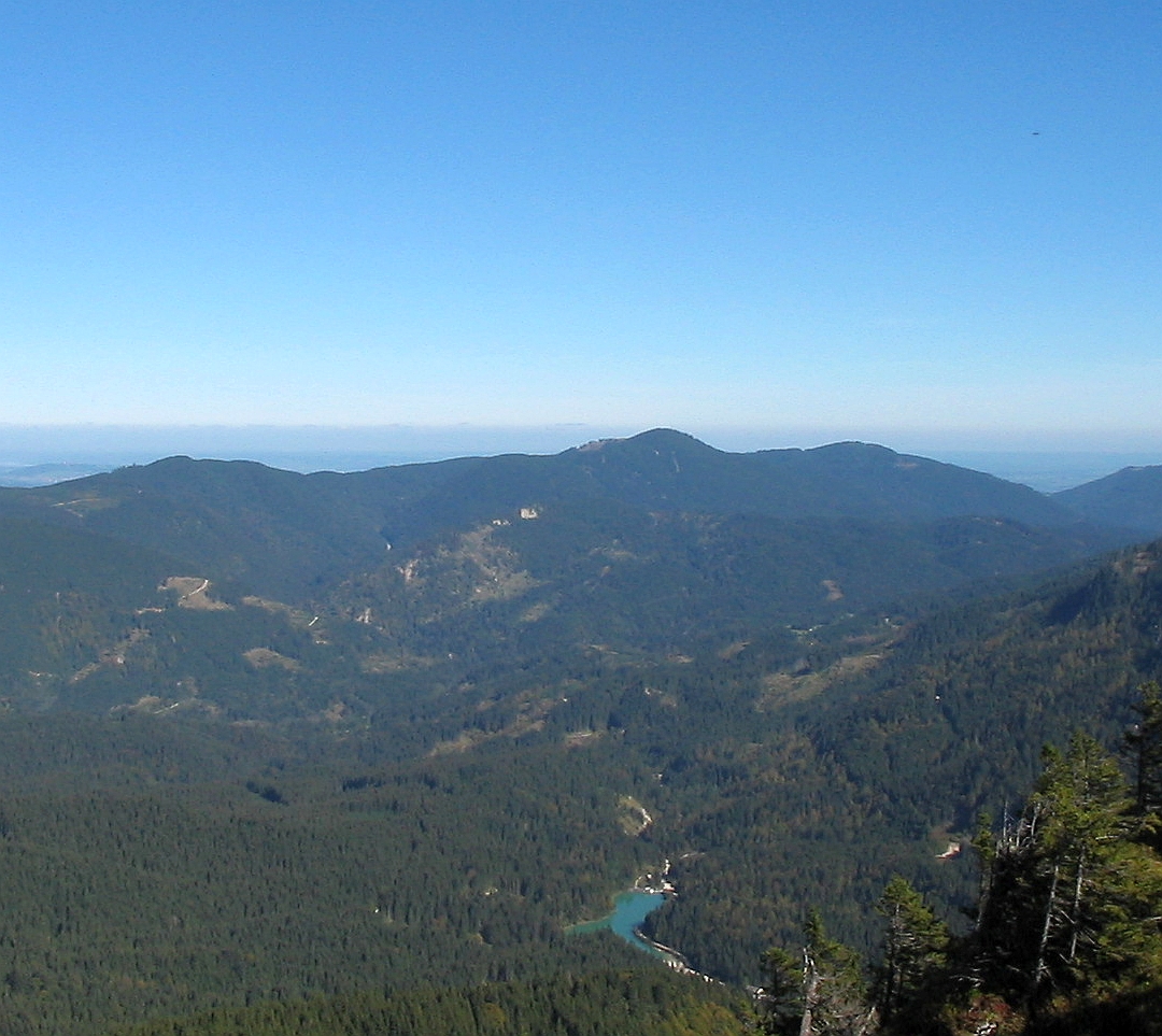 Trauchberge, gesehen vom Schönleitenschrofen