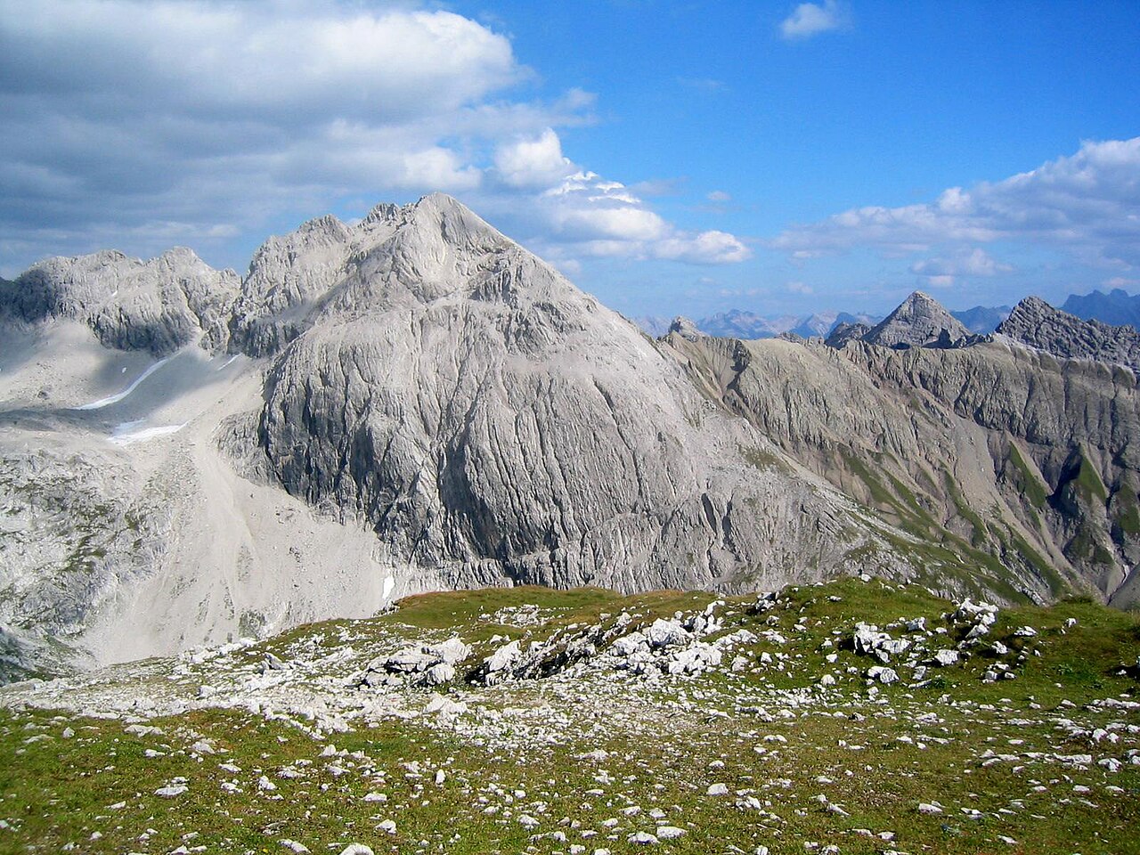 Hohes Licht vom Rappenseekopf aus gesehen (von Westen)