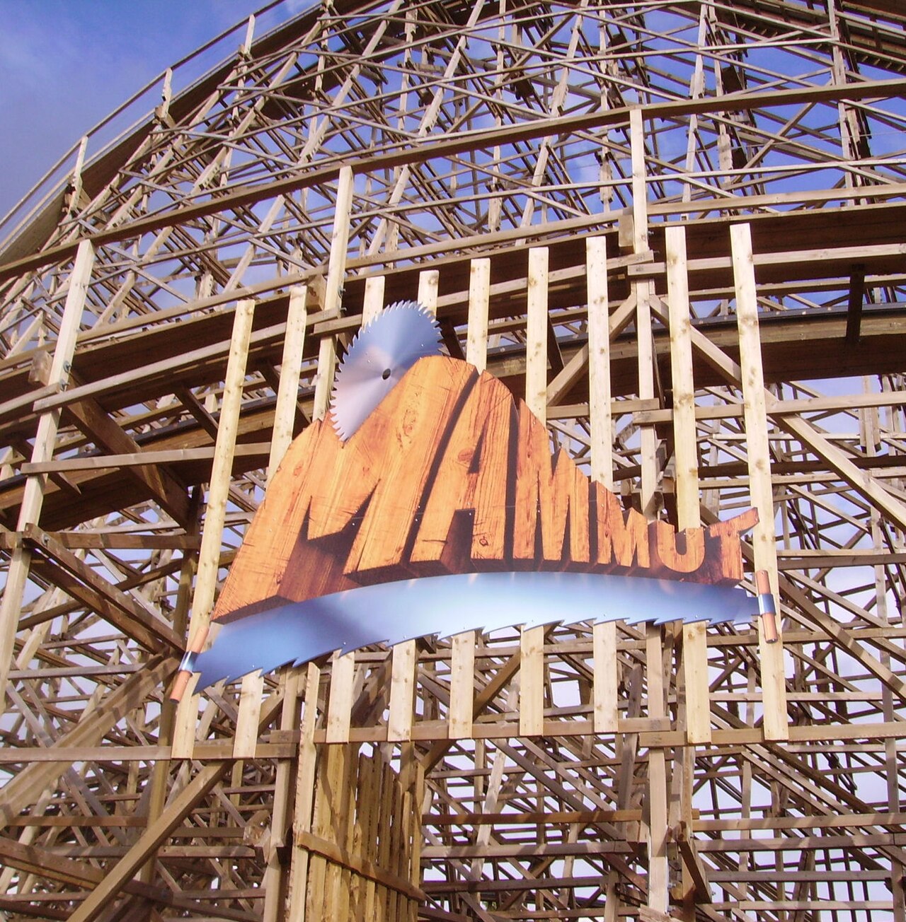 roller coaster in Tripsdrill, Germany
