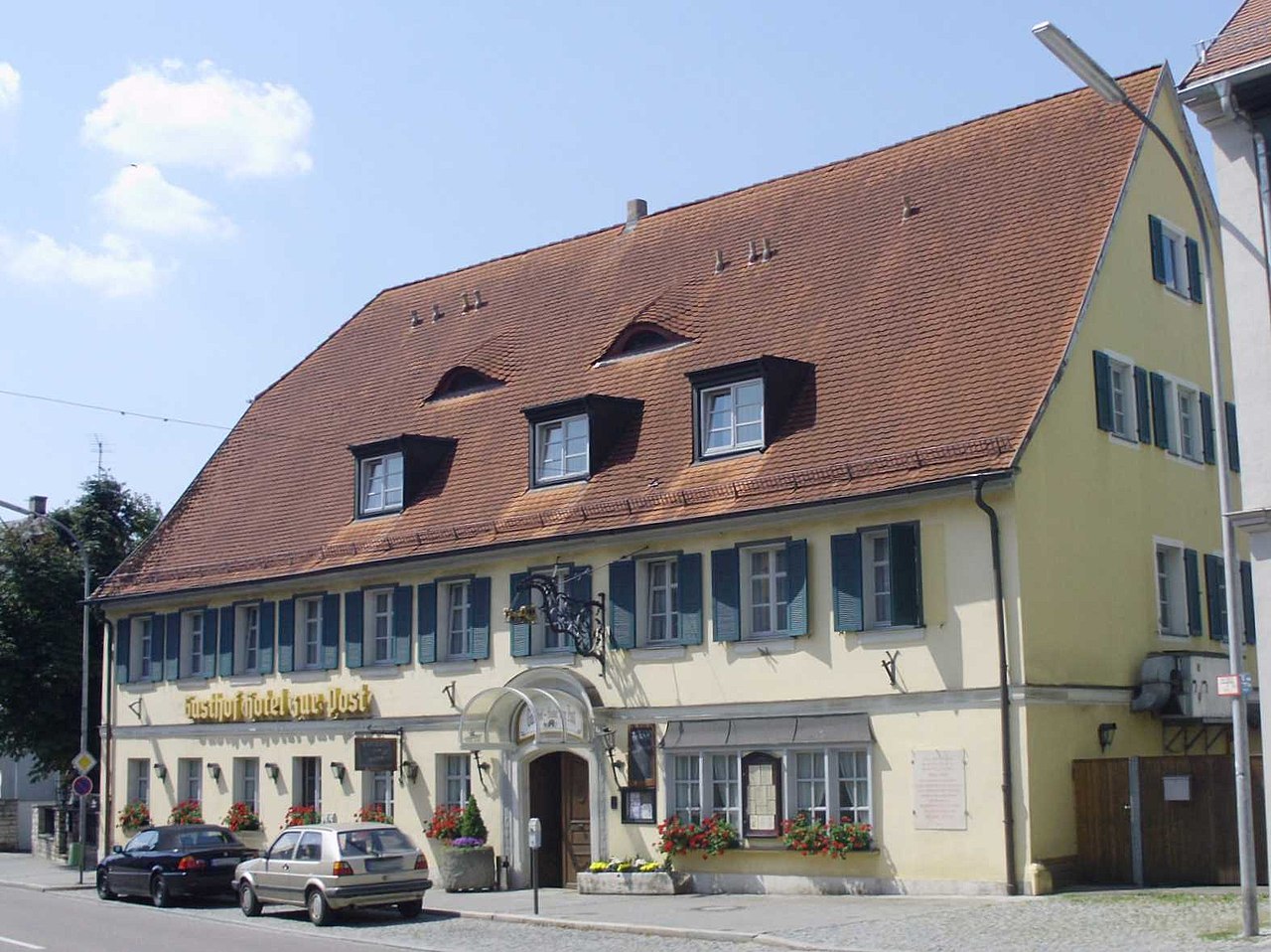 Gunzenhausen im mittelfränkischen Landkreis Weißenburg-Gunzenhausen, Bahnhofstr