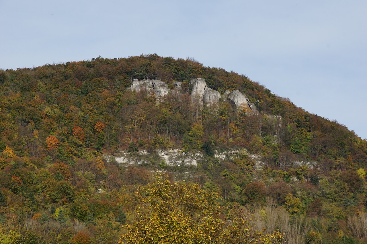 Happurg bei Hersbruck: Houbirg von Südwesten
