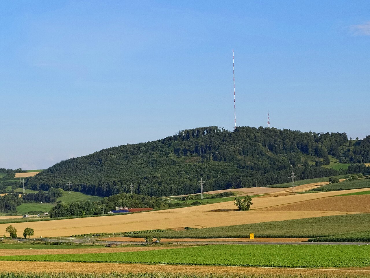 Hühnerberg/Swabia broadcast transmitter, Germany