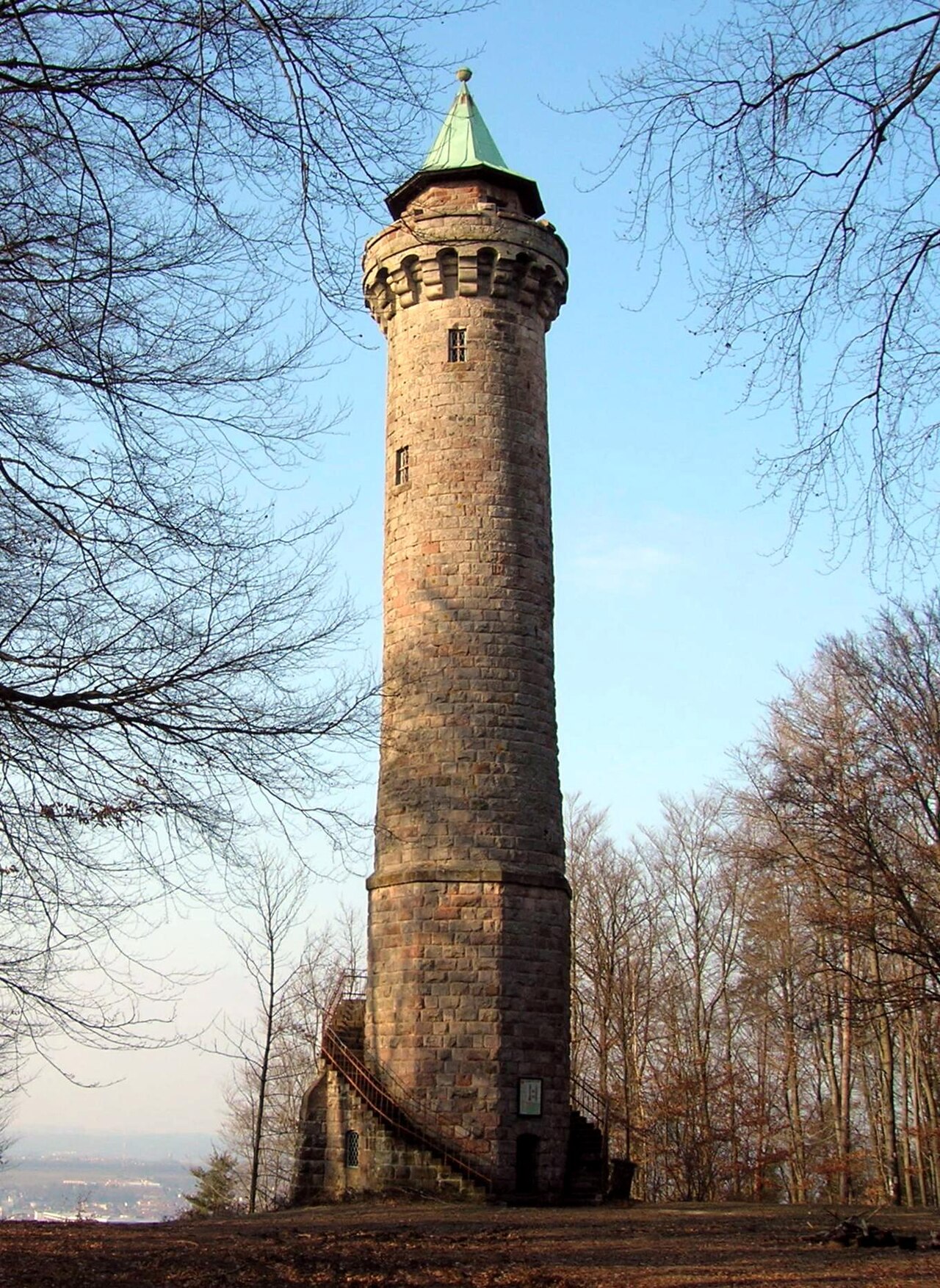 Der Humbergturm bei Kaiserslautern