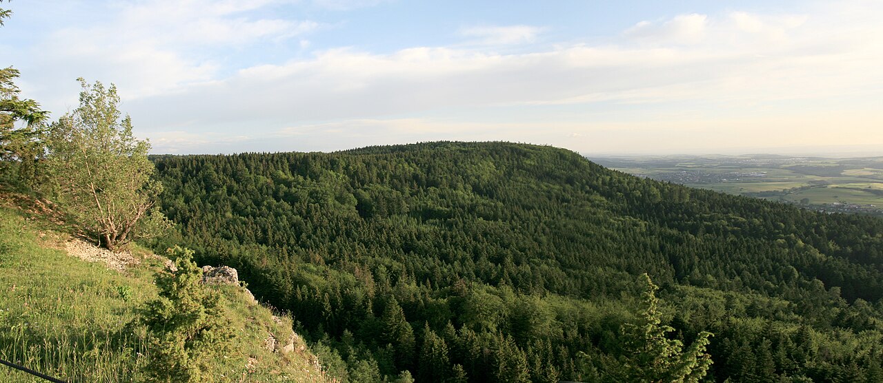 Hummelsberg, gesehen vom Kehlen