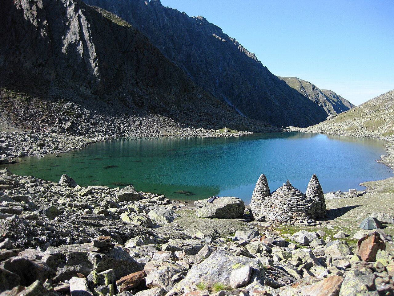 Apollontempel am Hundstalsee (Österreich)