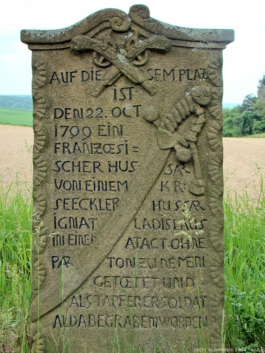 Franzosenstein in Hüffenhardt