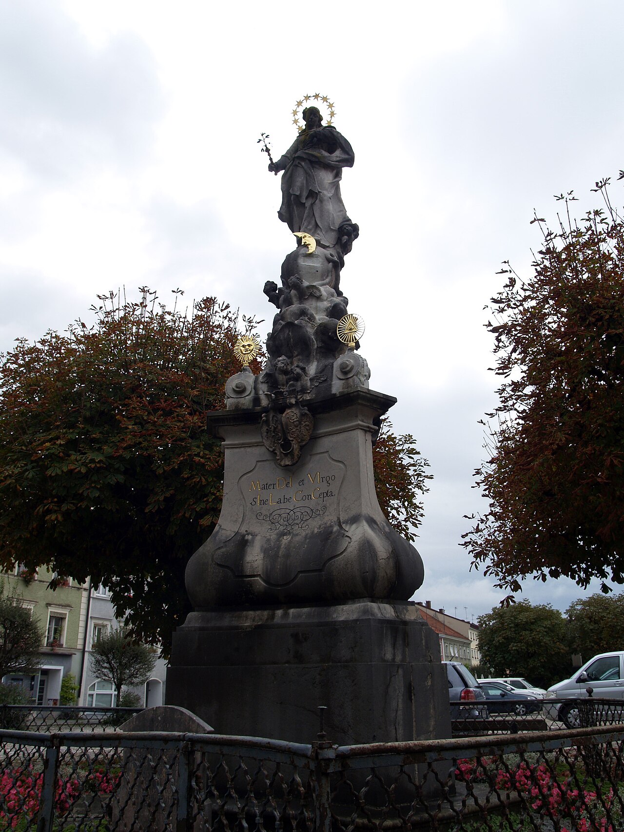This is a photograph of an architectural monument