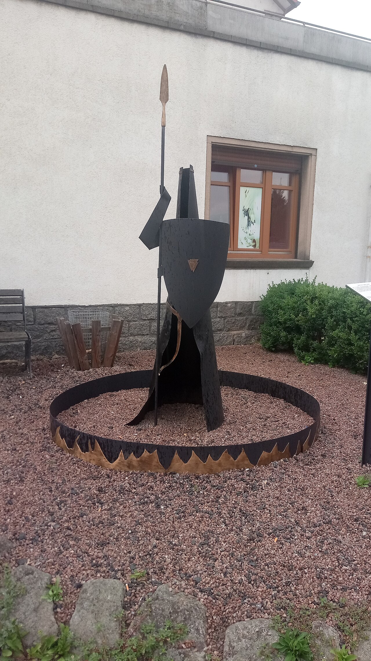 Skulptur Islands schöne Königin Brünhild von Jens Nettlich