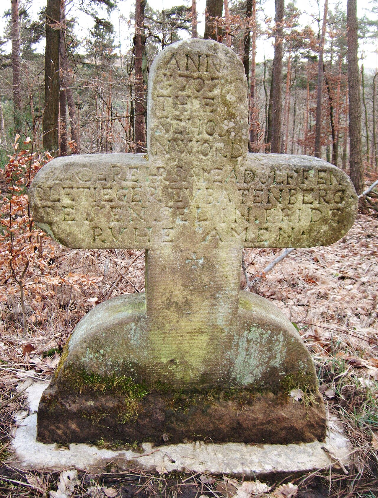 Battenberg, Jägerkreuz, Frontseite