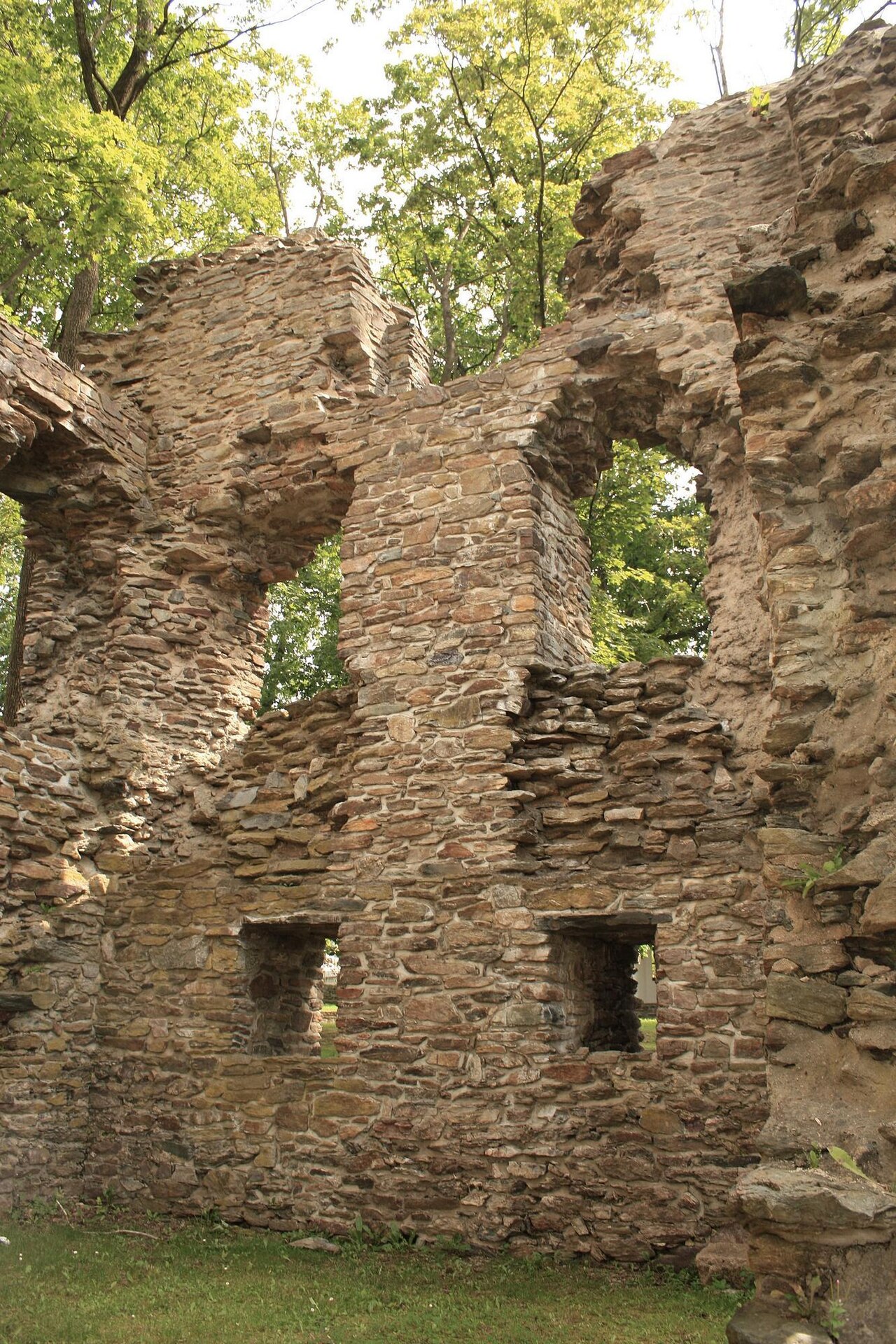 Jagdhaus Breitenbrunn, Eastern Wall, Interior View