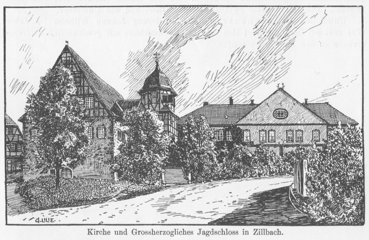 A view of the lodge Zillbach