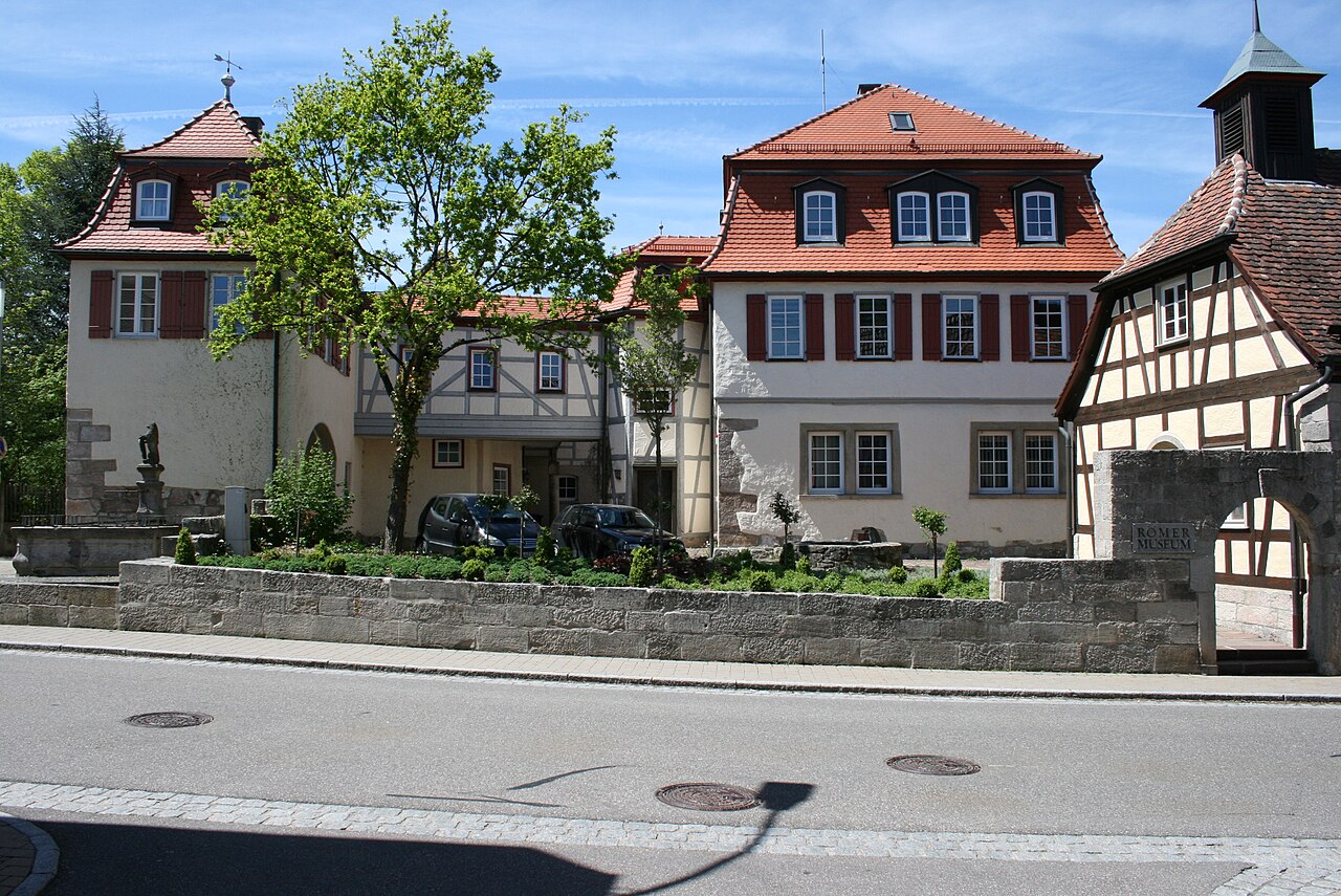 Das Schlössle in Mainhardt, von Osten gesehen