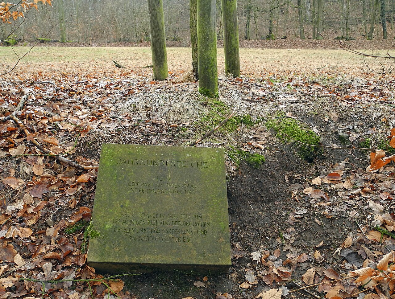 Seifersdorfer Tal bei Dresden – Gedenkstein am Standort der ehem