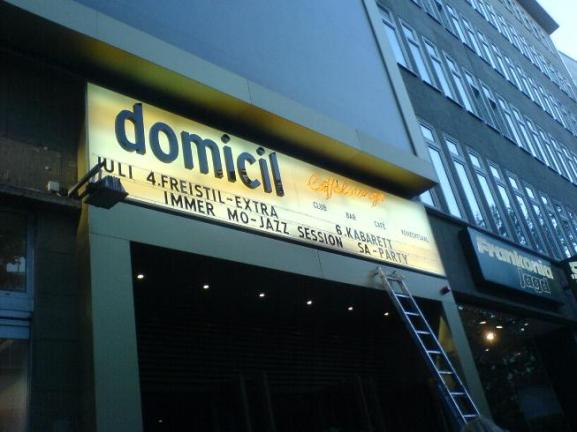 domicil, Eingangsbereich, Stefan Kronenberg, selbst aufgenommen