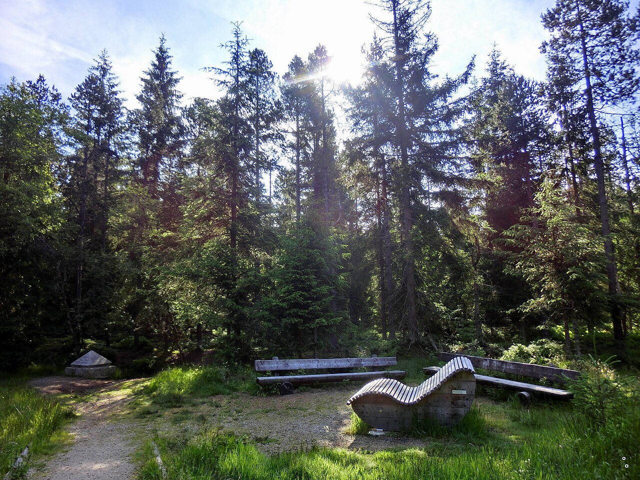 Jean-Paul-Brunnen im Fichtelseemoor