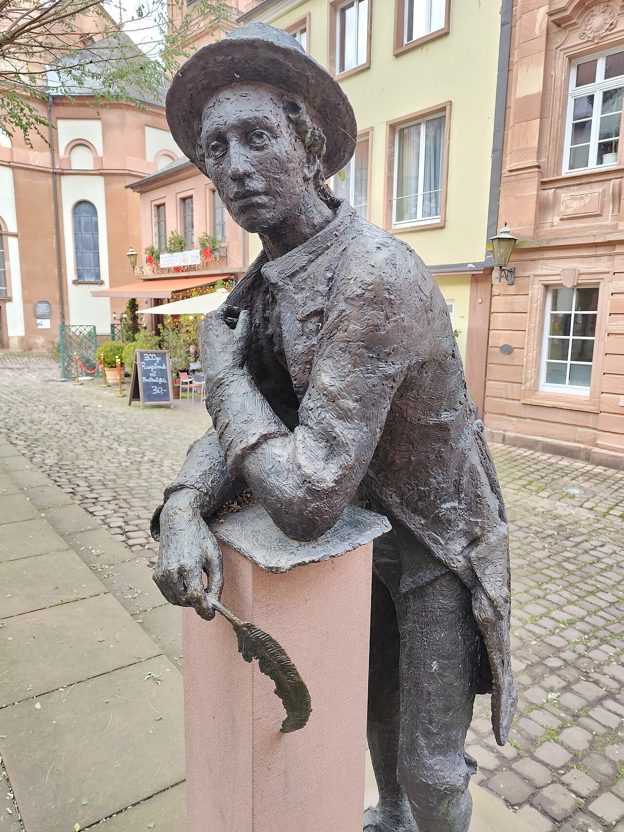 Joseph Martin Kraus (Helmut Kunkel) in Miltenbereg