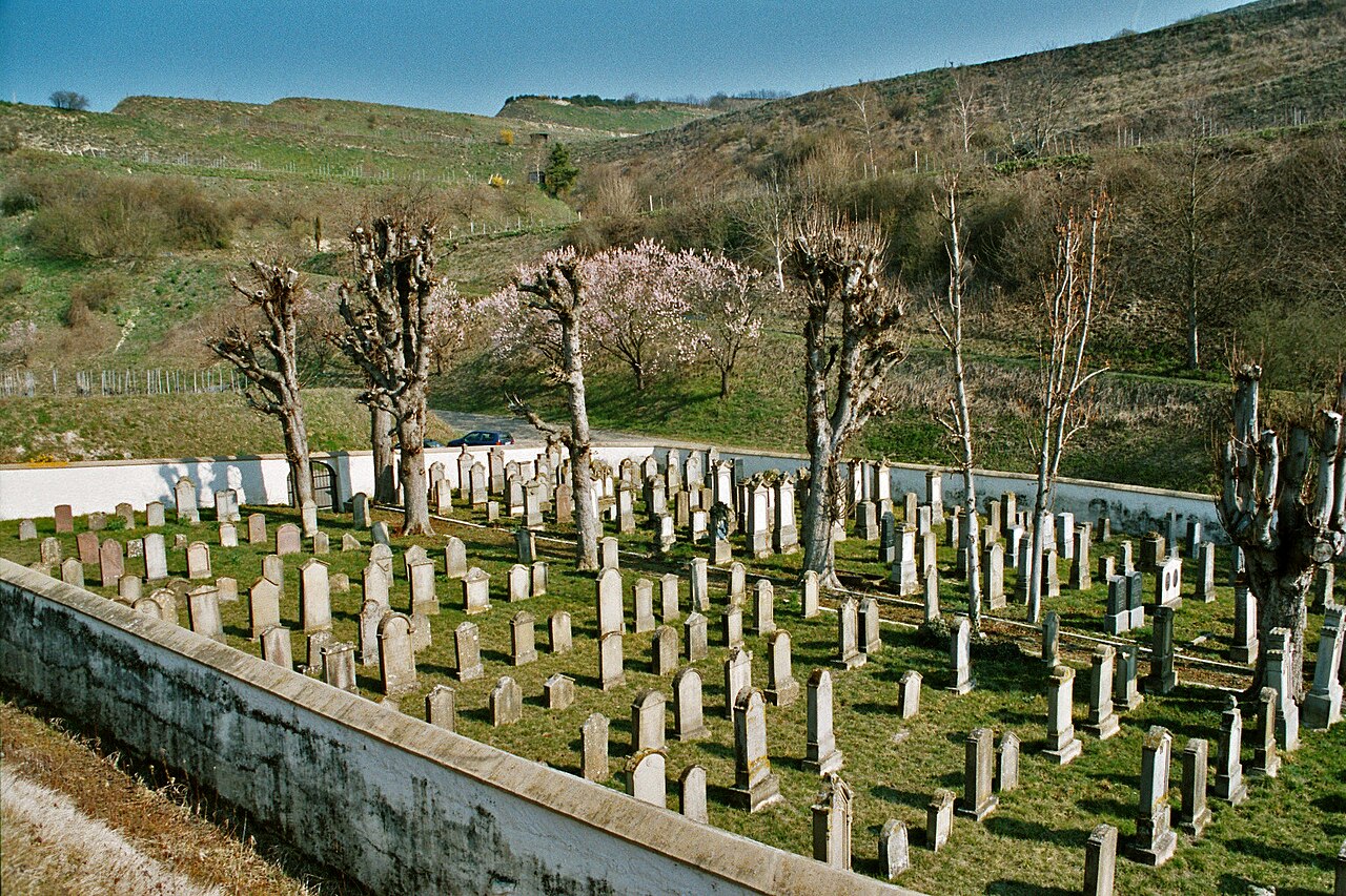 Jewish cemetery in Ihringen, Germany