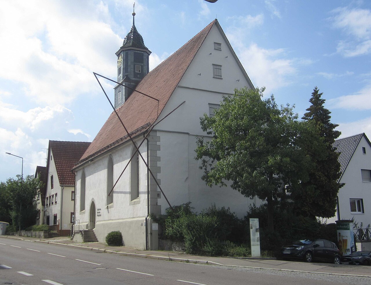 Alte Kirche von Jebenhausen, heute Jüdisches Museum Göppingen, an der Boller Straße