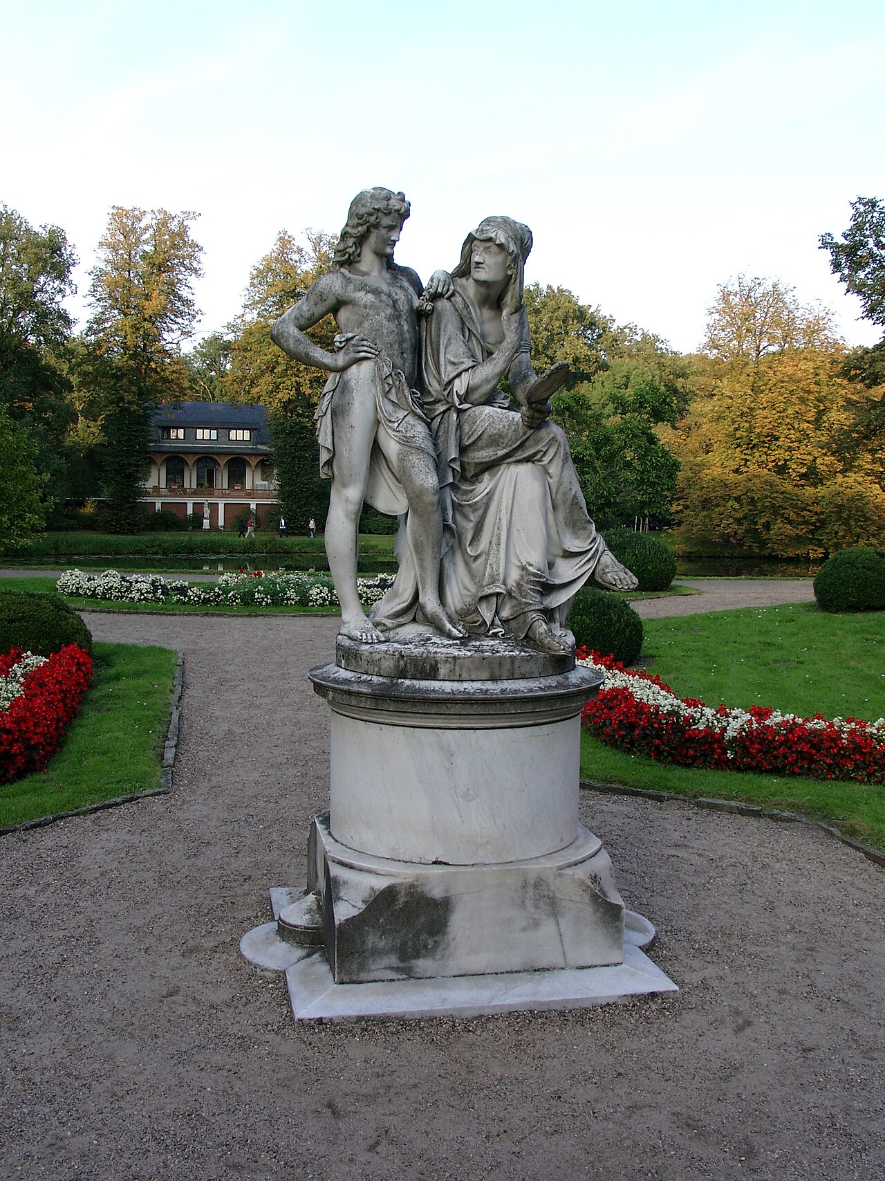 Foto von Jüngling und Schicksalsgöttin
