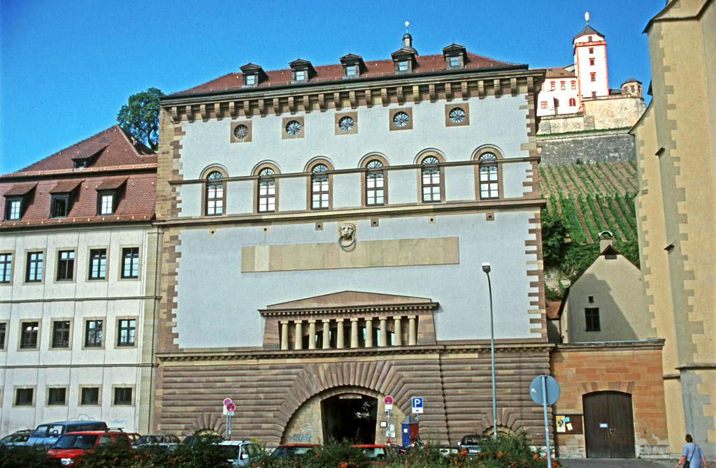 The former Women's Penitentiary in Würzburg, Germany, designed by Peter Speeth and erected 1809-10