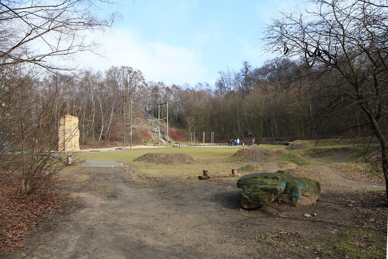 Steinbruch Imberg, Am Hang in Witten -Annen