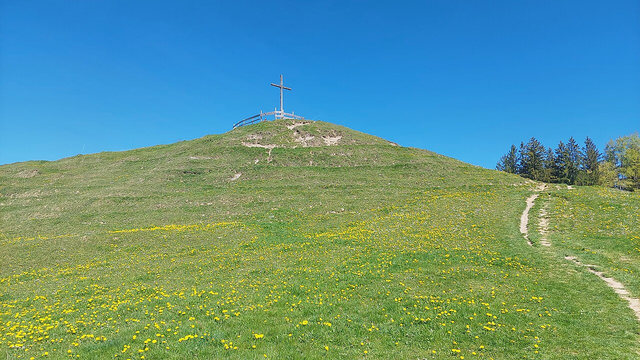 Jugetköpfle, view from south