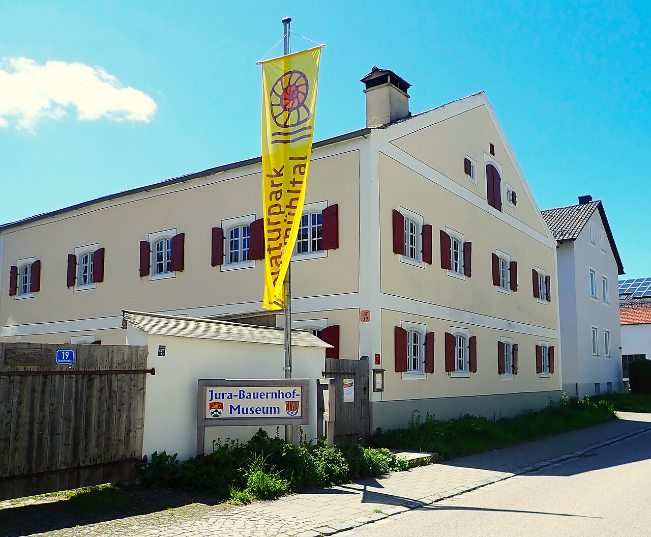 Main building of the Jura-Bauernhof-Museum