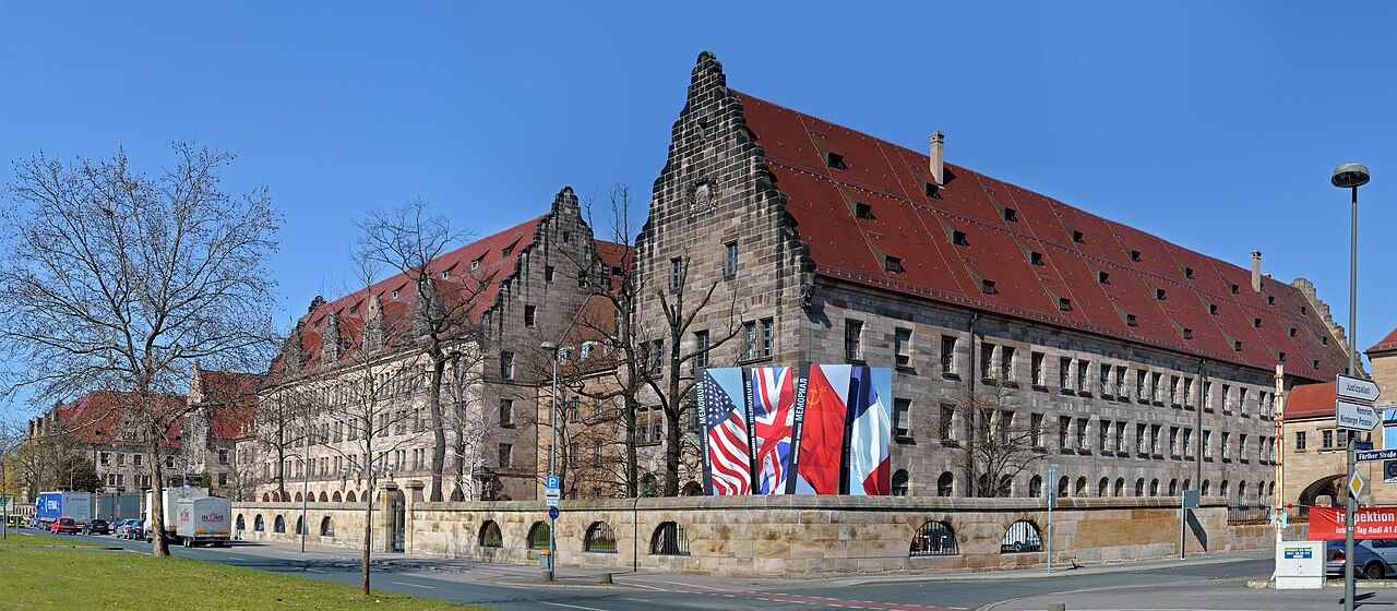 The justice palace in Nuremberg