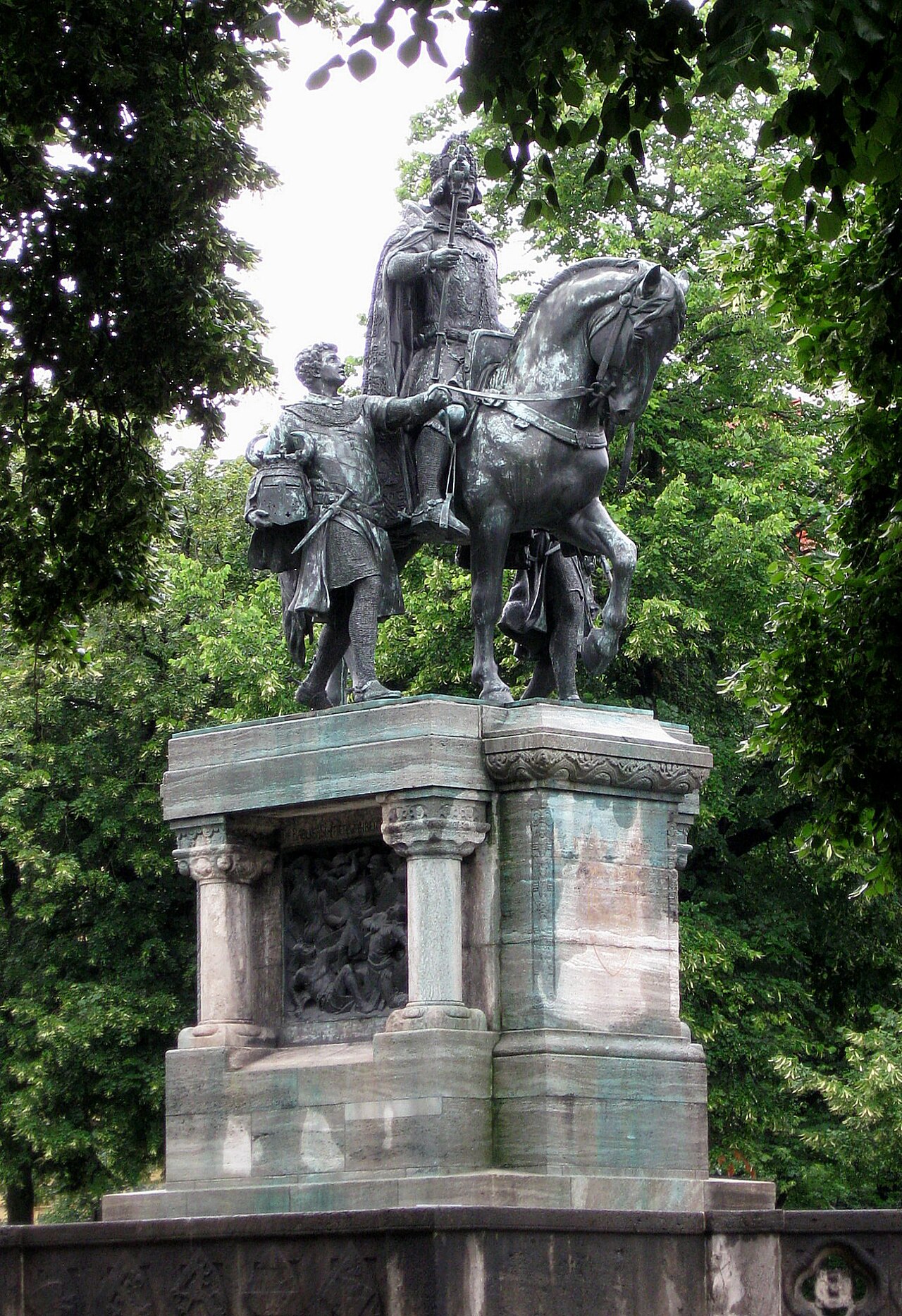 Foto von Kaiser-Ludwig-Denkmal